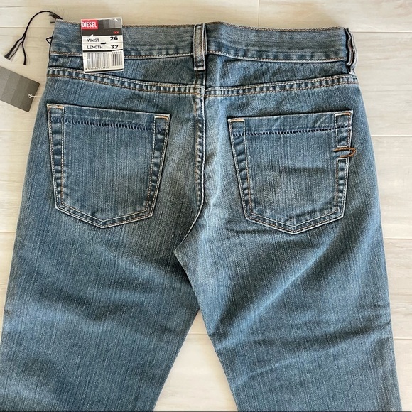NWT Diesel Rame Flare Leg Denim Jeans - Picture 5 of 7